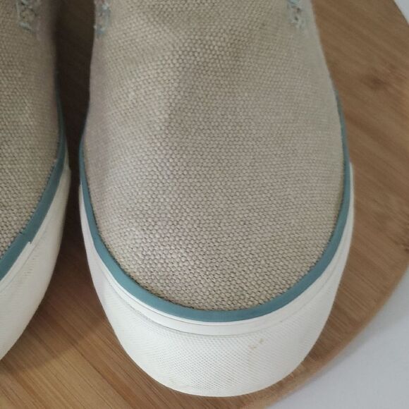 Seavees Women's Huntington Middie Jungmaven Tan Hemp Canvas Slip-On Shoes Size 9 - Picture 6 of 14